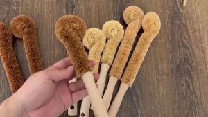 Eco-Friendly Bottle & Tumbler Brush Biodegradable Compostable Sustainable Plant-Based Natural EcoFriendly