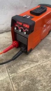 ตู้เชื่อม เครื่องเชื่อม Inverter ตู้เชื่อมไฟฟ้า เครื่องเชื่อม IGBT MMA-650S รุ่นใหม่ 2 หน้าจอ 3 ปูง Upgrade Edition รุ่นใหม่ล่าสุด (สีส้ม)