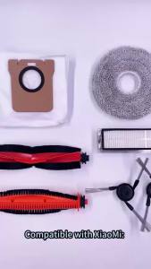 For Xiaomi Robot Vacuum 5 / OV31GL Accessories HEPA Filter Main Brush Side Brush Dust Bags Mop Cloth Replacement Cleaner Parts