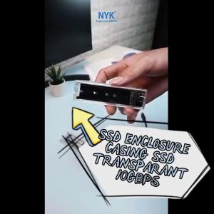 SSD Case SSD Enclosure NVME M2 Transparant S1 NYK