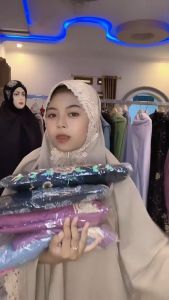 Mukena Amira Nadila  dewasa Exclusive Katun Premium Free Tasbih+Tas