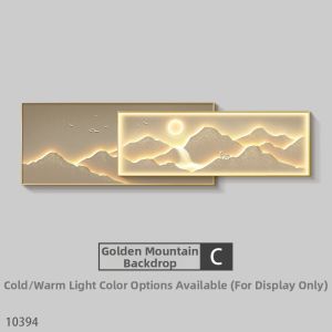 RUIBAHAO | Luxury Light Emitting Wall Art For Living Room