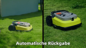 UBHOME M10 Robotic Lawn Mower LoRa Comm Range Covers 138000㎡/Auto-recharges/ pinpoint 1-2 cm accuracy