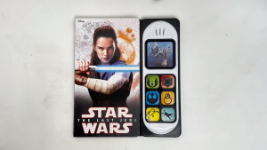 Star Wars The Last Jedi Episode Sound Book To Hear & Find Codes (Hardcover) For Kids