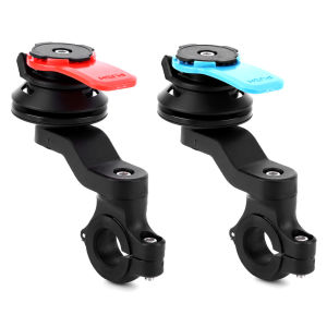 Bike Phone Holder with Shock Absorber Motorcycle Phone Bracket Detachable Mountain Road Bicycle Phone Clamp Easy Install