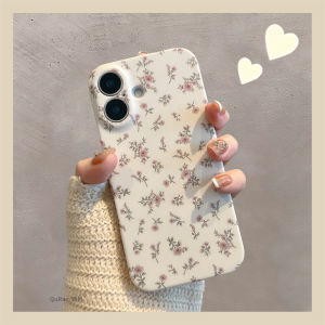  Style Floral Patterned Silicone Phone Case for  13 14 15 16 pro Maxis Durable Liquid Matte Finish Womens Mobile Phone Cover