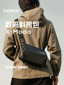 Inateck Digital Sports X-Modo Single Shoulder Crossbody Bag Mens Messenger Bag Riding Function Trendy Brand Mens Bag
