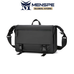 MENSPE Men’s Shoulder Bag Mini Cross Body Bag Casual Lightweight Messenger Bag Large Capacity Waterproof Leisure Street Bag Travel Bag Outdoor Riding Bag For Men