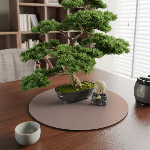 Thảm Thấm Nước Hình Tròn Bằng Đất Phùosit Thấm Hút Nước Nhanh Chống Trượt Chống Rơi Chống Bụi Không Cần Giặt