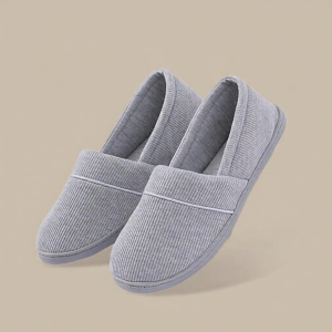 Soft-bottom Silent Cotton Slippers for Elderly Large Sizes