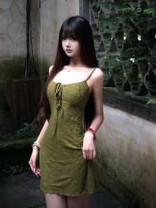 Slim Fit Retro Mini Dress