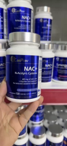 CanPrev NAC+ N-Acetyl-L-Cysteine 600mg – Hỗ Trợ Giải Độc Tăng Cường Sức Khỏe Gan & Hô Hấp