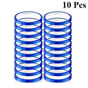 10 Rolls Blue Heat Tape High Temperature Heat Resistant Tape for Sublimation Vinyl Thermal Press Crafts No Residue