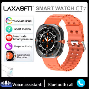 LAXASFIT 2025 New Mens Smart Watch 1.52-inch HD Large Screen Bluetooth Talk Sports Fitness Smartwatch
