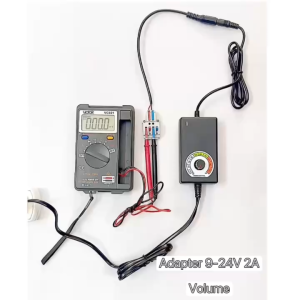 Adapter điều chỉnh 9-24V 2A cho led đưa võng nôi quạt máy phun sương máy bơm...vv