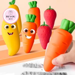 Gôm Tẩy Hoa Quả Khổng Lồ Tẩy Sạch Ít Vụn Không Mòn Giấy An Toàn Sử Dụng