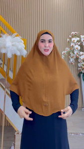 TERBARU! Hijab Instan Daily Non Pet Tali Kode ASTI-L Bahan Kringkel Premium By Ory AjeZas Collection