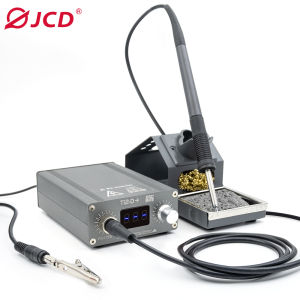 JCD T12-D PLUS Soldering Station For Mobile Phone Motherboard Repair With T12 Tips Soldering Iron Fast Heating Welding Kits