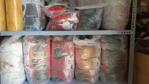 Bịch 500g Dây Thun ( Dây Chun ) ĐEN buộc túi bọc ổi và trái cây