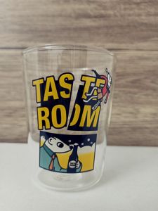 Tasteroom Flavor House Beer Glass Flat Bottom Cute Cartoon Design Chinese Style Beer Mug Dining Utensils Beer Accessories