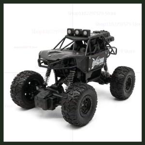 New RC Cars 20KM/H 2WD Remote Control Car 1:16 Off-Road All Terrain Truck Metal Shell LED Headlights Hobby RC Vehicle Toys Gifts