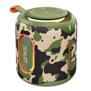 Zealot | Zealot-M1 Speaker Portable Bluetooth Speaker with Enhanced Bass Bluetooth 5.4 10H Playtime for Camping Hiking