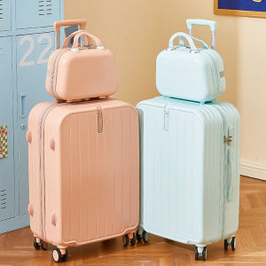 18"20"22"24"26 Inch Hard Case Carry-on Cabin Travel Suitcase With Silent Wheels Password Lock Trolley Rolling Luggage Carrier For Women And Men Free Shipping