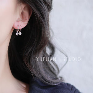 Mini Heart Shaped Mosquito Coil Ear Cuff Elegant Fashion Jewelry Compact Size Korean Style Fresh out New Stock Available