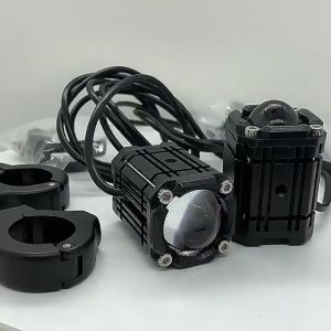 2PCS Mini Driving Light 4 Modes With Switch AntiFog Waterproof Spotlight Car Motorcycle Universal 10-80V