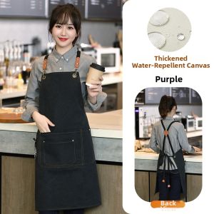 FAYILANG | Waterproof Oil-Resistant Apron Thick Canvas Custom Logo Printing