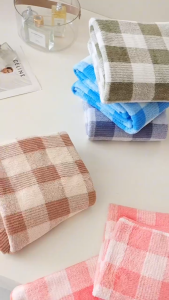 Flannel Checkered Blanket Classic Grid Design Dashions Soft Durability Warm Not Easily Soiled - 135x195CM | 165x195CM