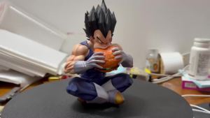 Bandai | Jt Statue Son Goku Vegeta Figure Goku Eat Hamburger 15cm/5.91inch Pvc Action Figures Collection Model Toys Gifts
