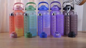 Botol Minum 3in1 Motivasi / Botol Beranak 1 Set