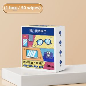 Disposable Cleaning Wipes for Glasses