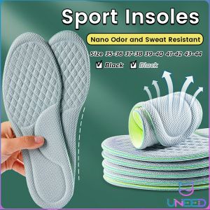 Need Cotton Insoles for Shoes Deodorization Sweat Absorption Insert Sport Shoes Running Pads