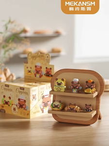 Capybara Baking Educational Building Block 水豚烘焙积木摆件