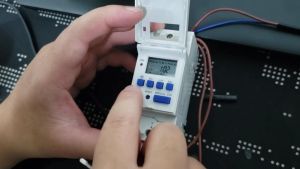 COD Cepat MCB Timer Programmable Switch Relay Otomatis Digital Lampu Pompa Air 16A 220V 2000W - THC15A / Saklar Waktu otomatis lampu on off stok kontak - PIJAR