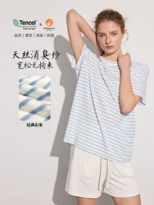 Womens Comfortable Long Yoga Sports T-shirt Breathable Quick-dry Moisture-wicking Antibacterial Fitness Casual Loose Fit round Neck