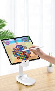 ที่วางโทรศัพท์ ที่วางไอแพด ลายการ์ตูน พับเก็บได้ พกพาสะดวก ที่วางมือถือ ปรับได้