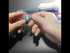 1pcs Lever Nut Compact Wire Connector Universal Wiring Cable Connector Quick Wiring Connector Push-In Conductor Terminal Block Quick Connector Terminal Block Wire Connection (2 In 2 Out/2 In 4 Out /2 In 6 Out)