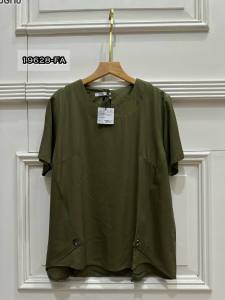 ATASAN WANITA KAOS WANITA LENGAN PENDEK 19628-FA BAHAN RAYON PREMIUM LD 106CM FIT TO SIZE L-3L BISA COD