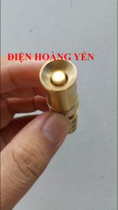 Đầu Vòi Xịt Đa Năng Tăng Áp Nước Đồng Thau Gắn Ống 18-21mm Cho Vườn