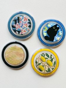 Strong Magnetic Self-Adhesive Scallop Shell Phone Stand Extendable Portable Original Cartoon Design Universal Mobile Phone Holder