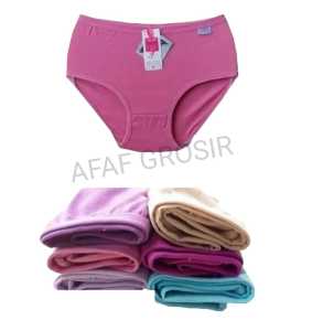 MURAH ISI 12 PCS celana dalam wanita dewasa Lusinan warna Polos/ Cd wanita dewasa cewek katun lembut