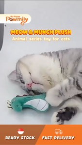 Meow & Munch Plush – Animal Series Toy for Cats