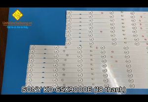 Bộ LED tivi SONY KD-65X9000E (18 thanh T4)
