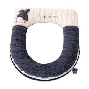 XUANG | Winter Thick Fleece Home Toilet Seat Cover