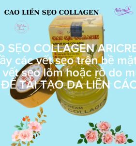Sản phẩm chăm sóc da sẹo Aricream Cao sẹo colagen thiên nhiên lấp đầy sẹo rỗ sẹo lồi làm đầy sẹo Tiến Phát
