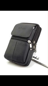 กระเป๋าใส่โทรศัพท์ แบบร้อยเข็มขัด หนังนิ่มทนทาน M-CASE พร้อมส่งทันที