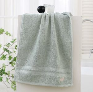 Khăn Mặt Vải Tre Mềm Mại Thấm Hút Nhanh Khô Không Rụng Lông Thêu Họa Tiết Hoa Cho Nam Và Nữ Cặp Đôi Khăn Mặt Vải Tre